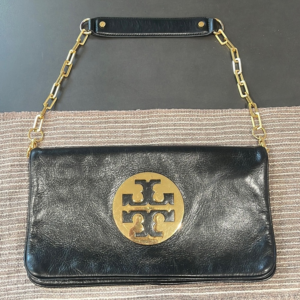 Tory Burch classic reva clutch bag